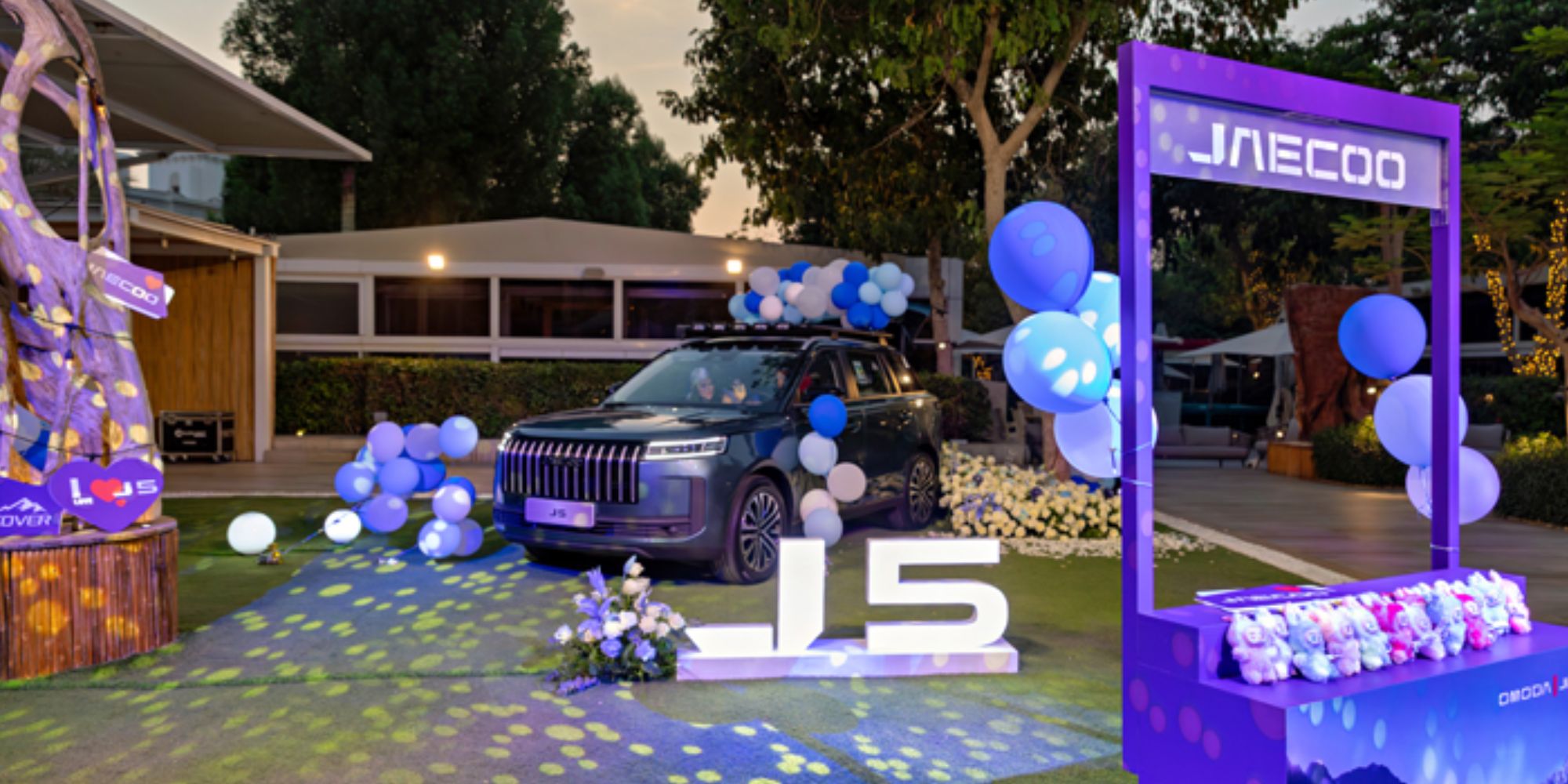 Jaecoo J5 Media Test Drive – Al Barari, Dubai UAE